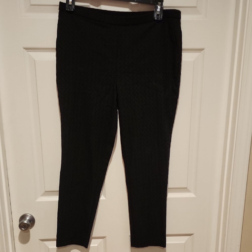 Jules & Leopold Black Ankle Cropped Pants